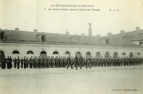 Cérémonie de la réhabilitation d’Alfred Dreyfus, à l’Ecole Militaire
